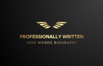 Professionally Written 1000 Words Biography