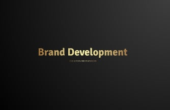 Brand Development Bronze Package