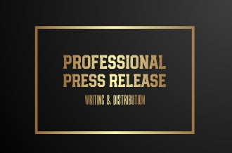 Press Release Bronze Package